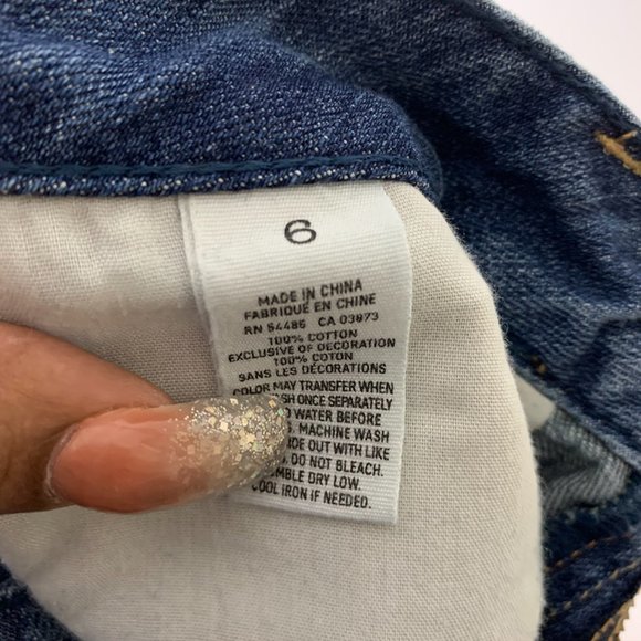 American Eagle Distressed Denim Shorts - Picture 6 of 6